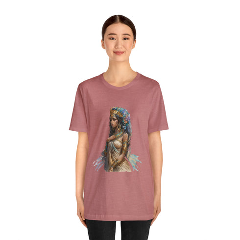 Ancient Egyptian Priestess - Short Sleeve Tee